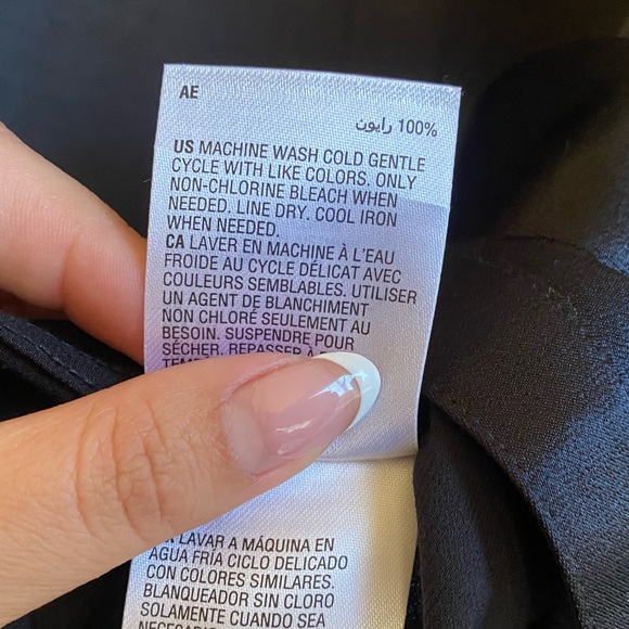 INC International Concepts Men's Satin Mandarin Collar Button Down Shirt - Picture 9 of 9